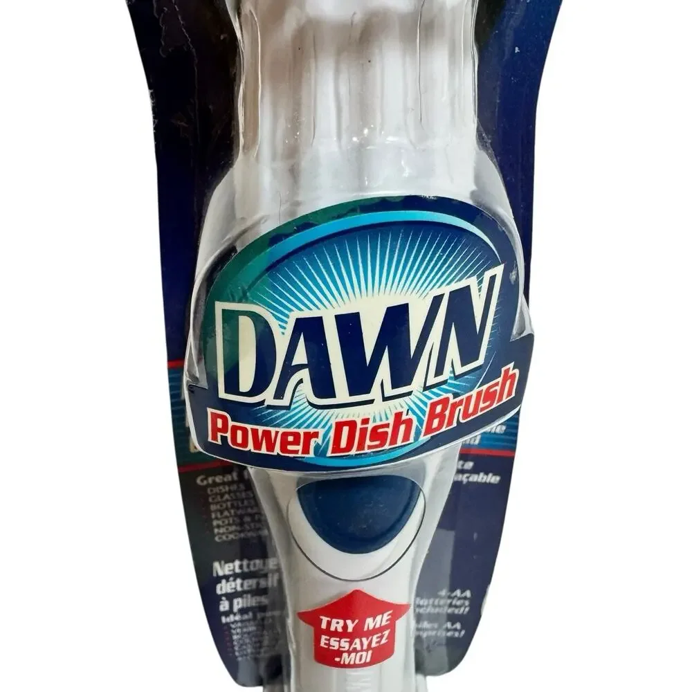 Sealed Dawn Power Dish Brush Battery Operated Power Scrubber Spinning Head NEW